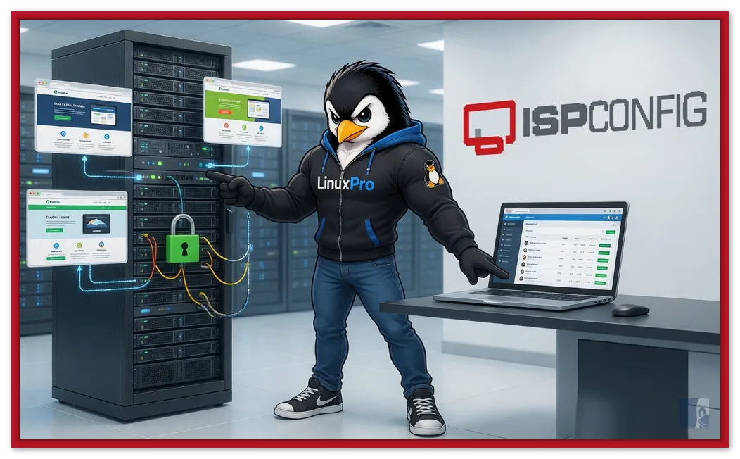 Hospedagem de Sites com ISPConfig